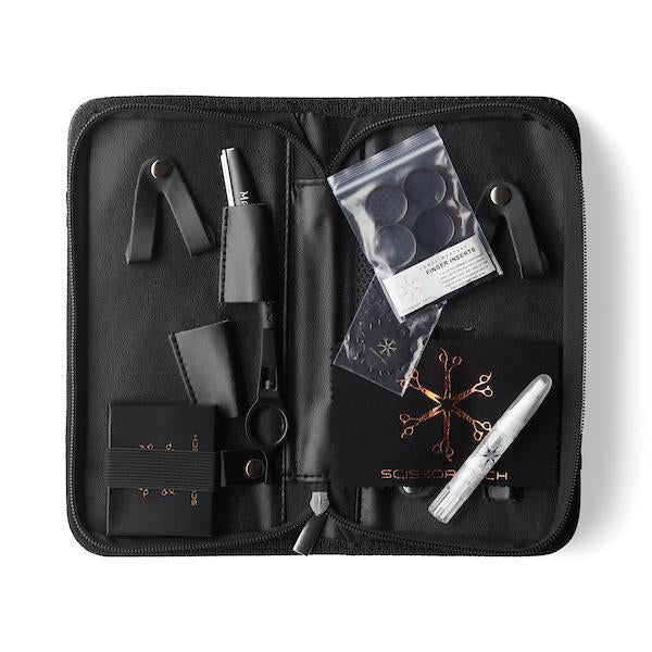 Matsui Matte Black Swivel Scissor Thinner Combo case (9349427024)