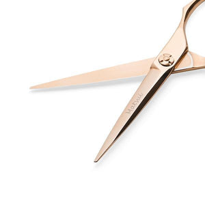 Matsui Rose Gold VG10 Limited Edition Offset Scissor detail (1406164664381)