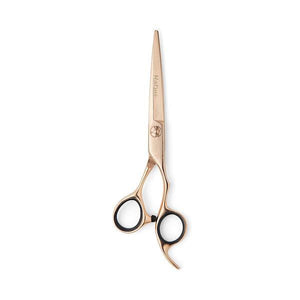 2020 Matsui Rose Gold Damascus Offset Scissor (1828731748413)