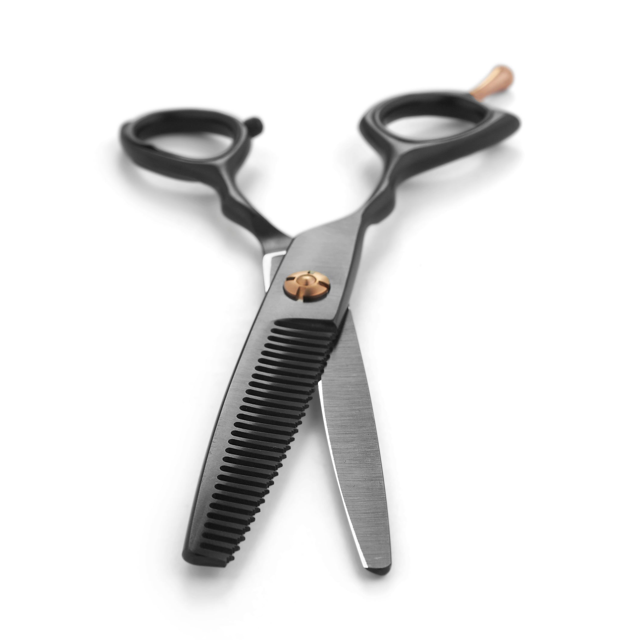 Matsui Matte Black Precision Thinning scissor (16650993680)