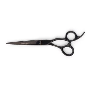 Matsui Lightweight Classic Offset Cutting Scissor Matte Black (7082275995731)