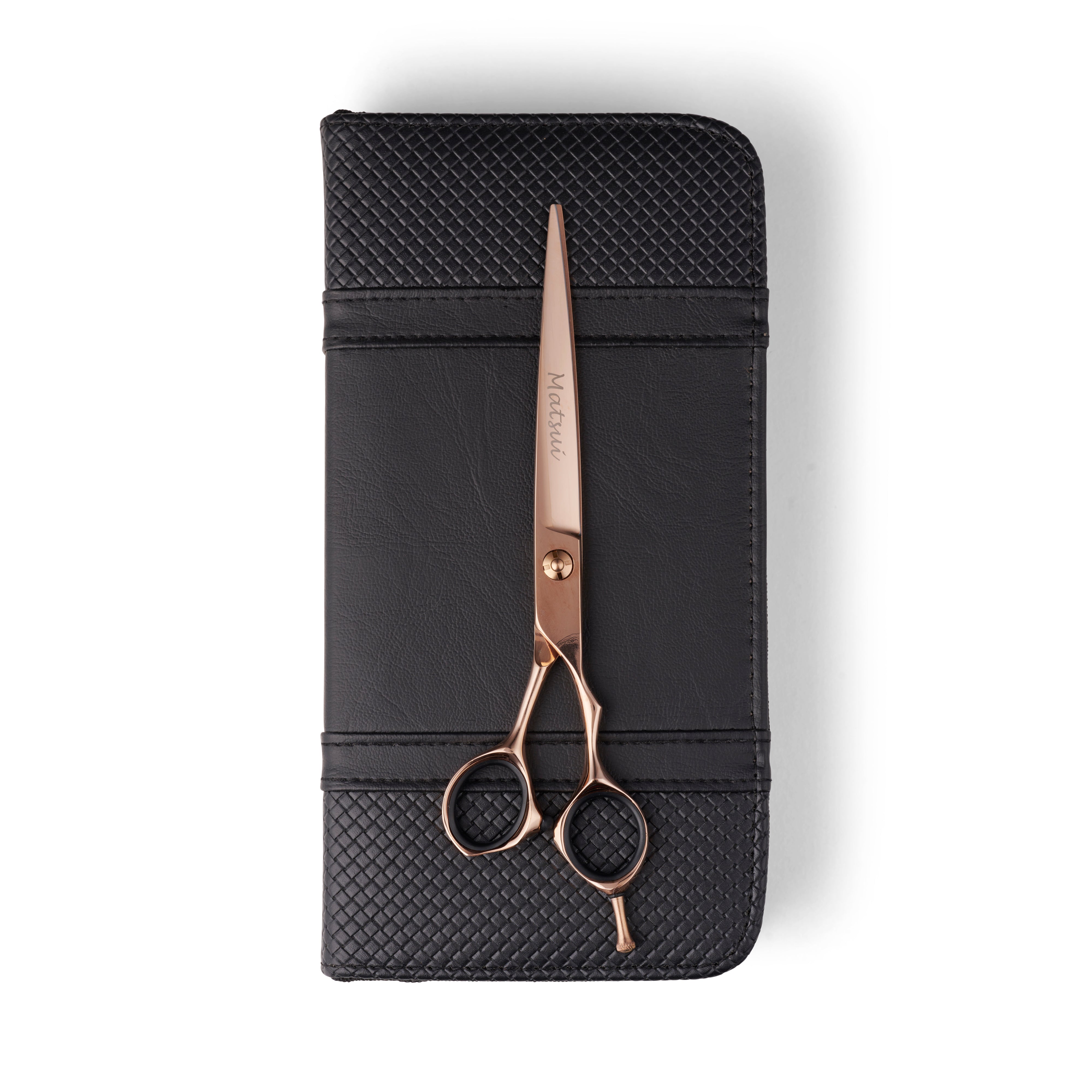Barber Ultra Light Rose Gold Cutting Shears (7022618214466)